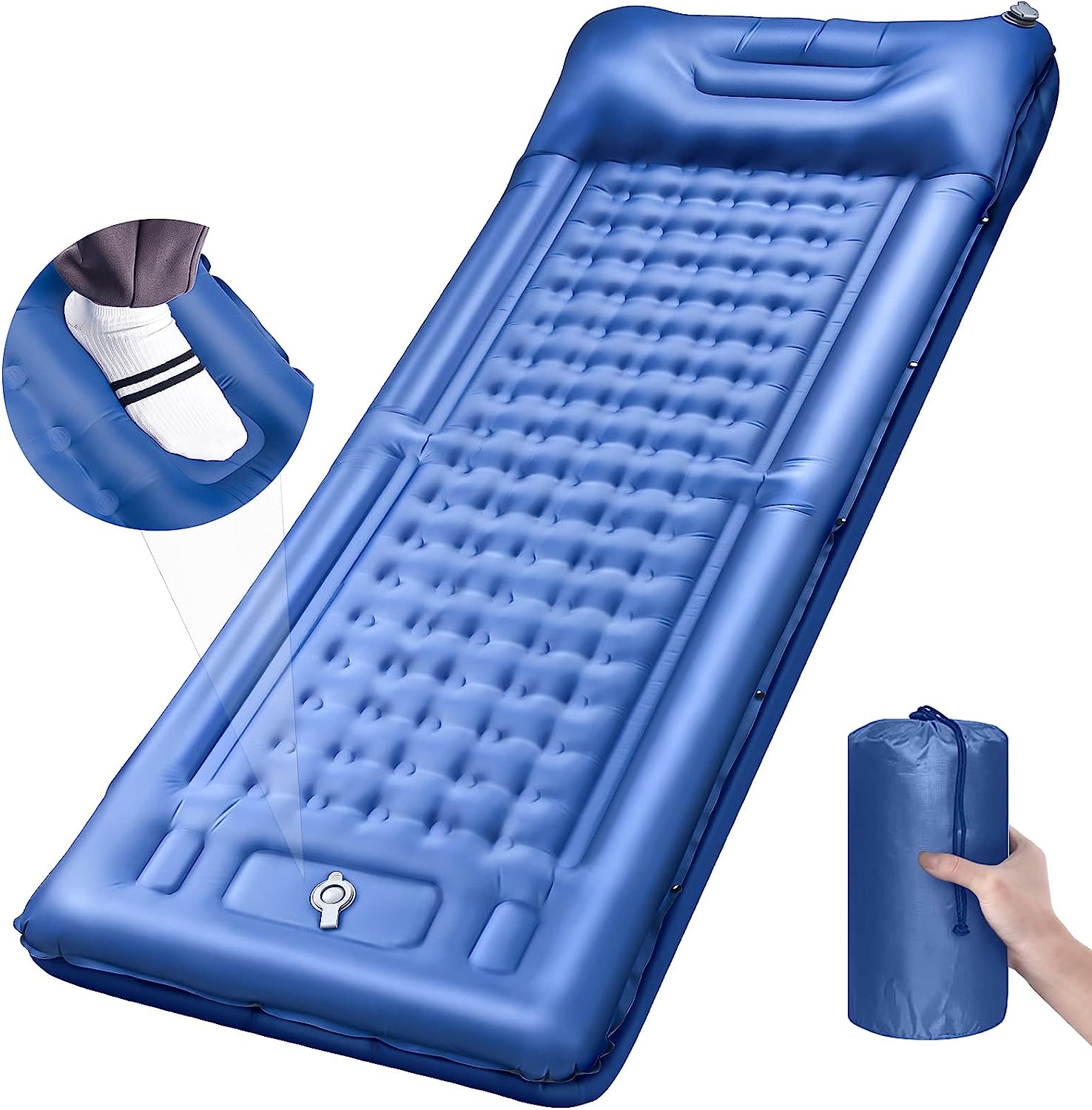 Inflatable mattresses for camping